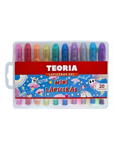 LAPICERA GEL MINI TEORIA X20 